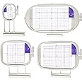 Jeu De 4 Cerceaux De Broderie Sew Tech Pour Machines Brother Et Baby Lock - Tailles 20x60mm à 160x260mm