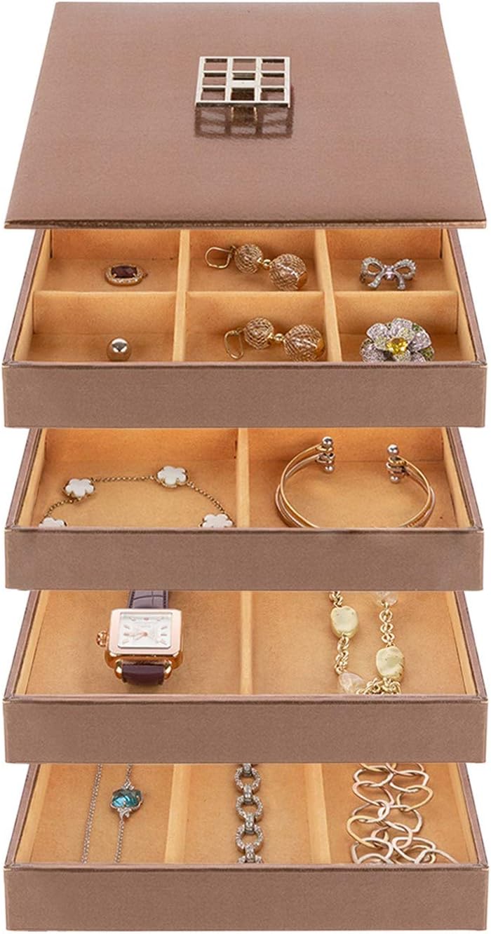 Jewelry Trays For Drawers Stackable Jewelry Trays For Earring