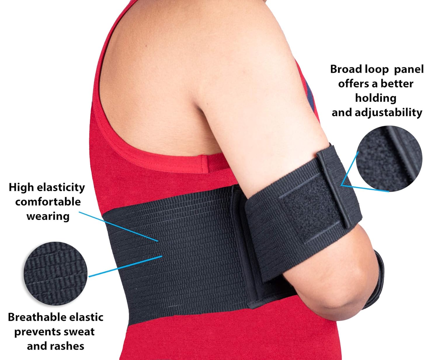 Wonder Care-Left Right Shoulder Immobilizer Arm Sling Elastic Brace for Clavicle Collar Bone Dislocation Subluxation Shoulder stabilizer Compression Brace After Rotator Cuff Surgery -Uni: Industrial & Scientific