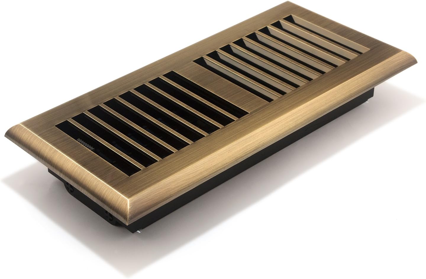 Accord APFRABL410 Plastic Floor Register with Louvered Design, 4Inch x