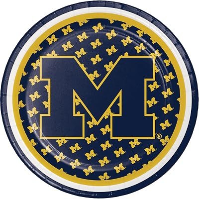 Creative Converting Michigan Wolverines Beverage Napkins 2 Count