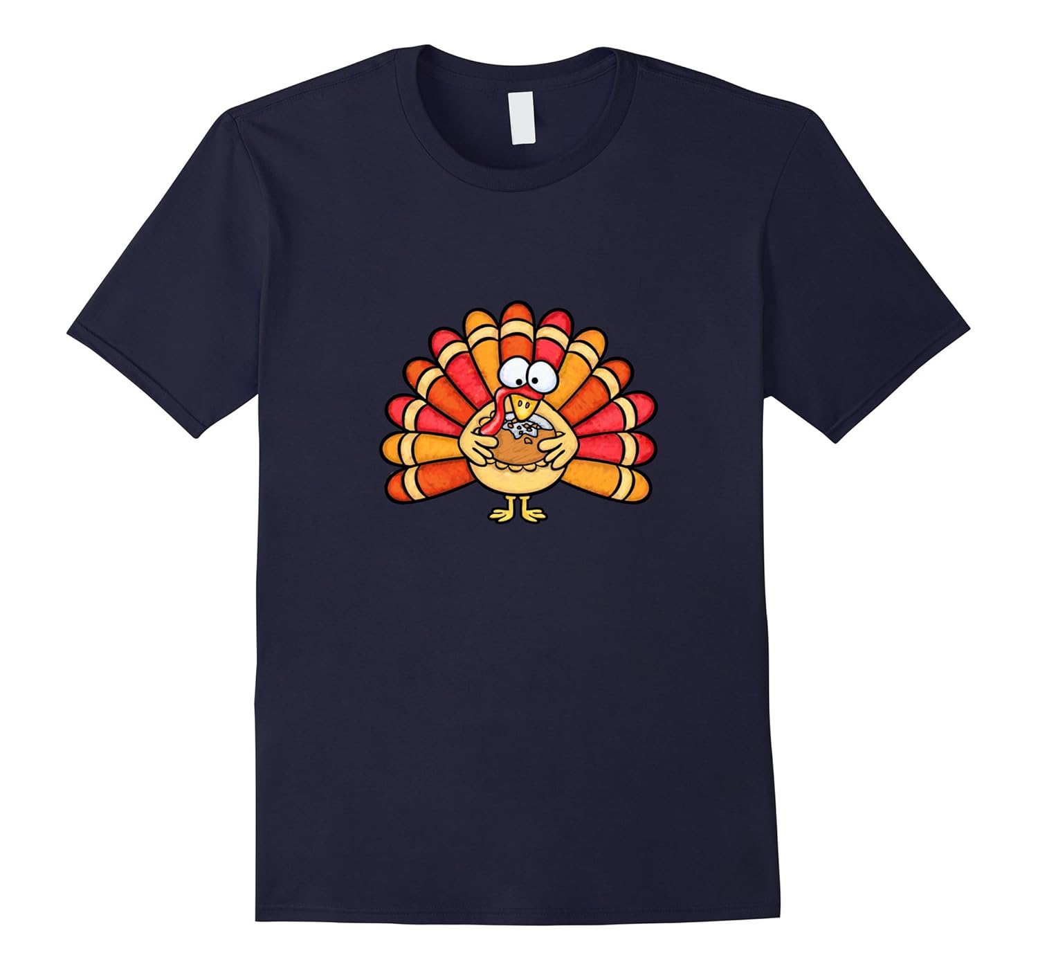 Kids Turkey T-Shirt - Funny Thanksgiving Holiday Turkey Tee-ANZ