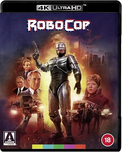 Arrow Video RoboCop UHD Blu-ray Region Free Director's Cut 4K
