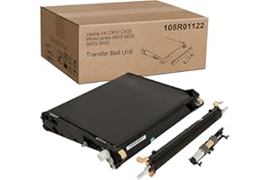SAIBOYA 108R01122 Transfer Belt Unit Kit Replacement for Xerox Phaser 6600 VersaLink C400 C405 WorkCentre 6605 6655 6655i Printer (with Bias Transfer Roller, Feed Roller & Transfer Belt)
