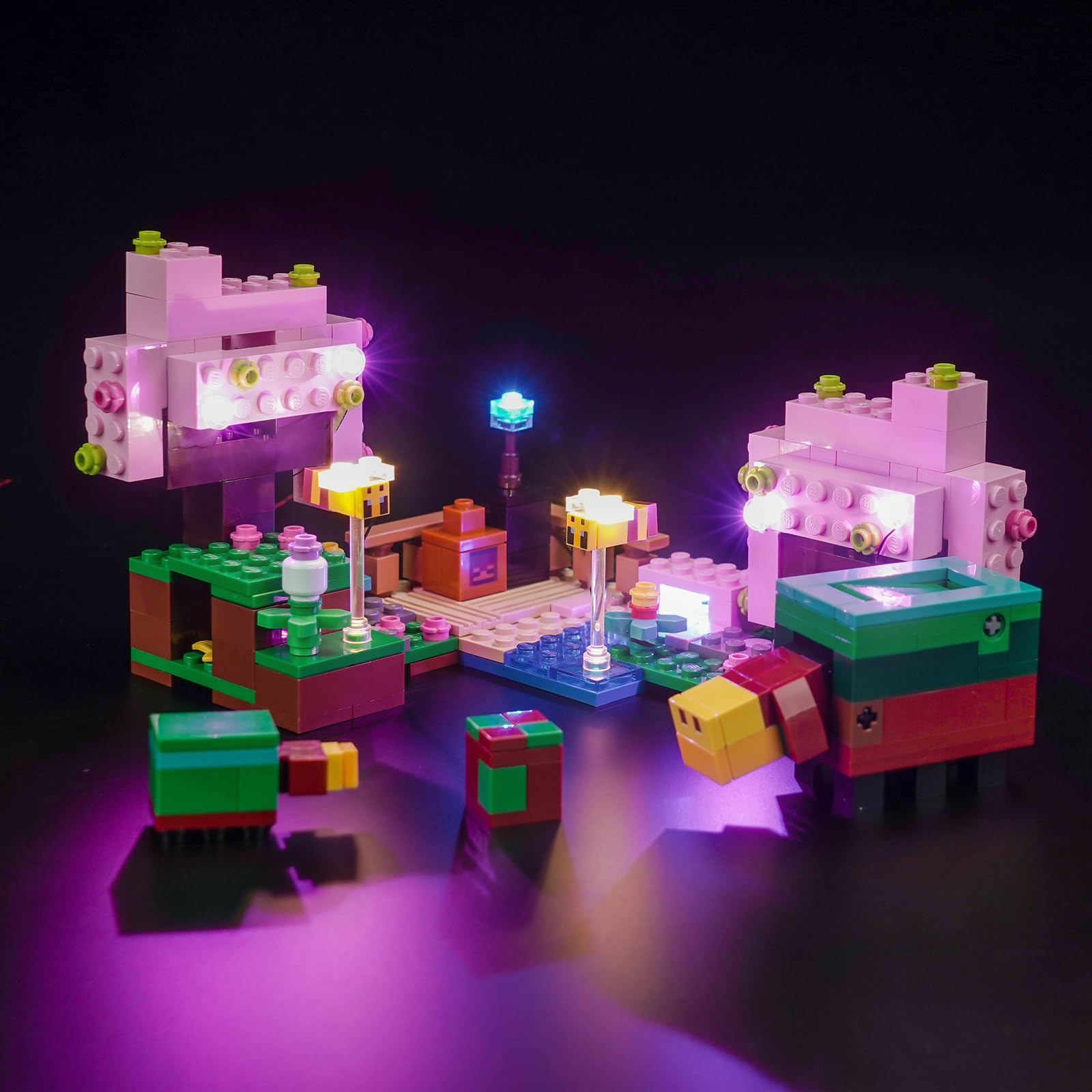 Light Kit for Lego The Cherry Blossom Garden, Lighting Set for Lego 21260 The Cherry Blossom Garden Set - Not Include Models, Just Light Kit — image 1