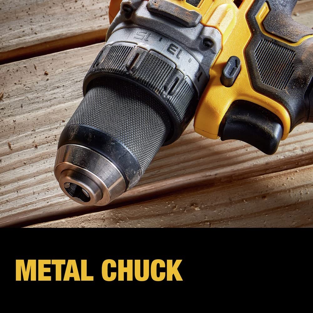 DEWALT 20V MAX XR Cordless Drill Kit, Drill and Driver, 1/2