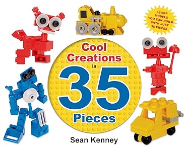 Cool Creations in 35 Pieces Lego Models You Can Build with Just 35 Bricks Sean Kenneys Cool Creations