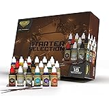 The Army Painter- Wargames Delivered Starter Selection Model and Miniature Paint Set- Model Paints for Plastic Models- Miniat