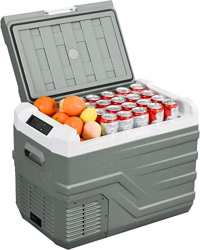 Alpicool 35L Car Refrigerator 12V/24V DC and 100-240V AC NL40 Freezer Cooler
