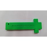 Termite Bait Station Key Tool, Exclusive Pain-Free Design, Comfortable &amp; Easy to Use, High Visibility Colors (Neon Green)