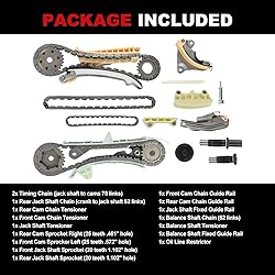 Engine Timing Chain Kit Compatible with 1997-2005