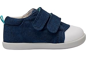 Ten Little First Walker Baby Shoes & Toddler Shoes for Boys & Girls - Lightweight, Breathable Cotton Baby Walking Shoes - Non-Slip, Wide-Feet Walking Shoes for Babies