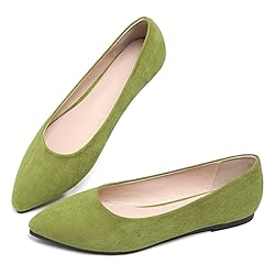ChaiRong Zhou Flats for Women Comfortable Slip on