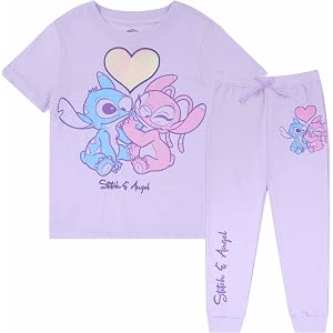 Disney Lilo & Stitch Girls Shirt & Pants Outfit Set, Sizes 4-16