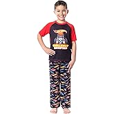Intimo Hot Wheels Cars Boys' Challenge Accepted Raglan Sleep Pajama Set