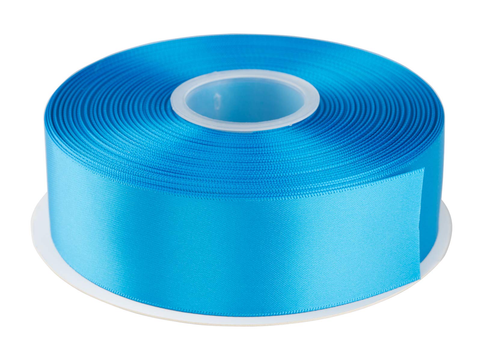 AVANAVA 38mm Wide Double Face Satin Ribbon - 45 Meters (327-Mosaic Blue)