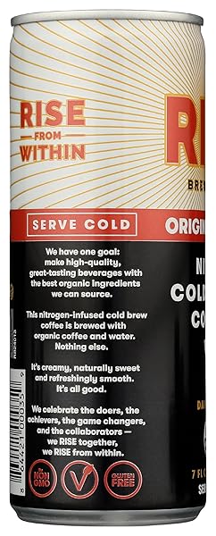 RISE NITRO COLD BREW COFFEE, 7 FL OZ
