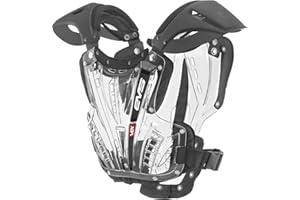 EVS SPORTS Vex Roost Deflector | Clear/Black | Small (Youth)