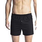 Calida Men's Cotton Code Boxer, 24090, Black, M