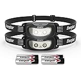 Energizer LED Headlamp, Bright and Durable, Lightweight, Built for Camping, Hiking, Outdoors, Emergency Light, Best Head Lamp