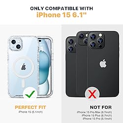 Diaclara Magnetic Designed for iPhone 15