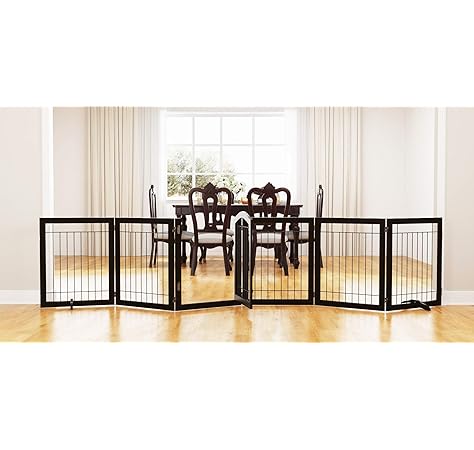 extra tall extending metal pet gate