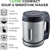 Tower Stainless Steel Soup & Smoothie Maker 1L with LED Control Panel view 2