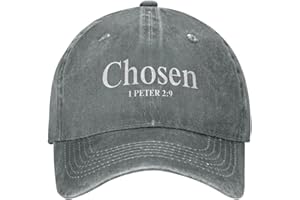 Trewrdt Chosen 1 Peter 2:9 Cap Cotton Hat for Men Women