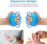 Fanwer Hand Exercise Ball Grip Strengthener Finger Therapy Ball Stress Relief view 4
