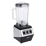 AmazonCommercial Countertop Blender, 64oz, 1400 Watts