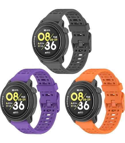 GITTOS Elastische Magnetische Horlogeband – 22mm Voor Coros Pace 3 / Apex 2 Pro / Apex Pro / Apex 46mm, Zacht En Lichtgewicht