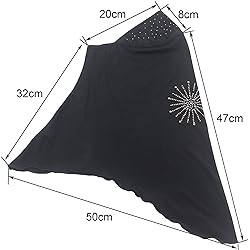 Girls Kids Muslim Hijab Islamic Scarf Shawls Simple