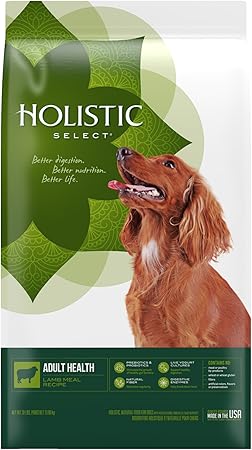 holistic select dog food ingredients
