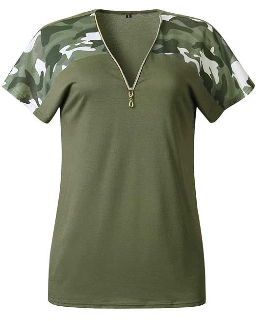 maglietta con cerniera davanti