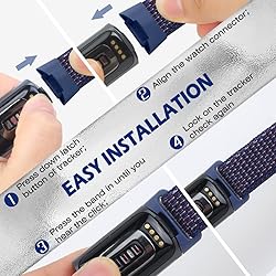 AVOD Nylon Watch Bands Compatible with Fitbit