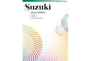Suzuki Cello School Volume 3 - Book