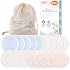 Kit De 4 Disques Démaquillants Lavables Et Réutilisables - Microfibre Hypoallergénique - JECOVERT