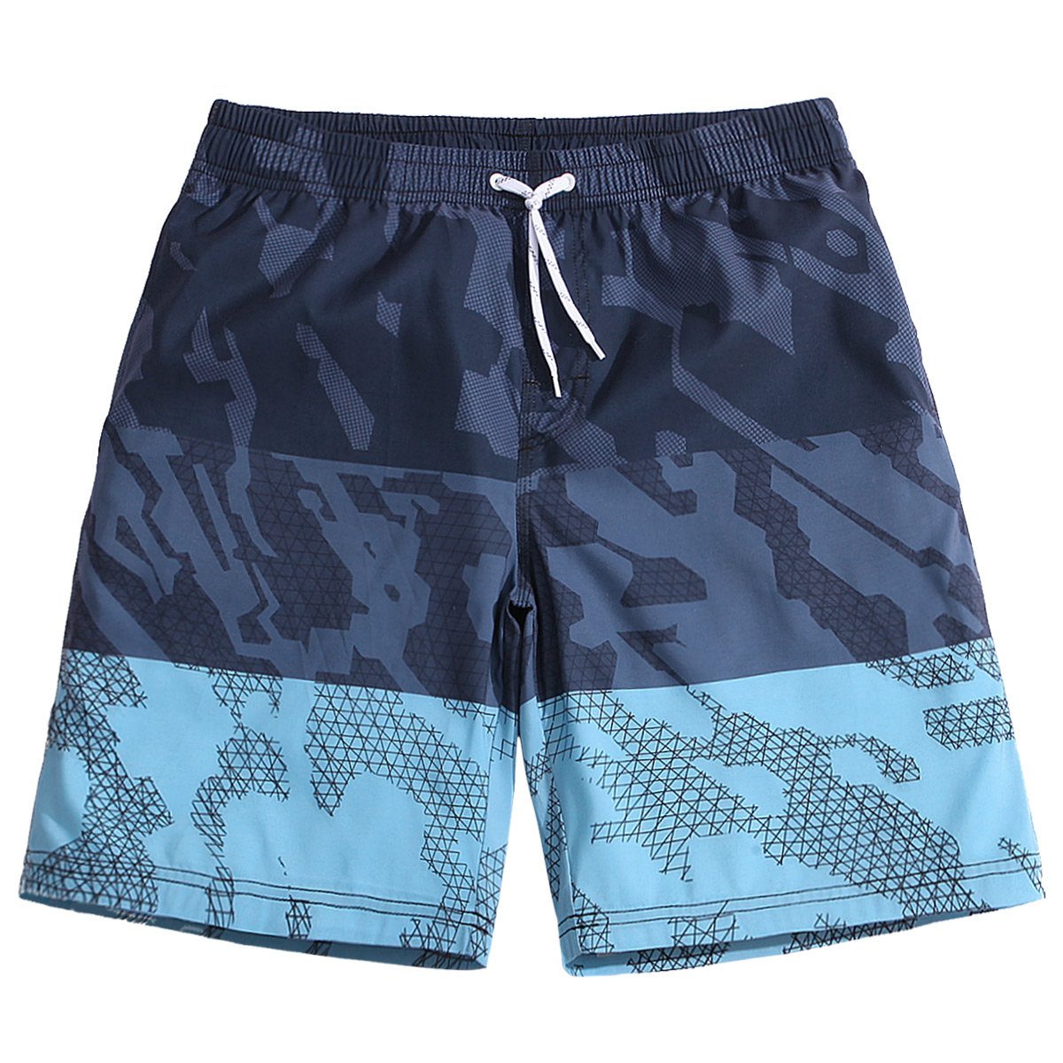 SULANG Men's Board Shorts Slim Fit Ultra Quick Dry No Mesh Lining