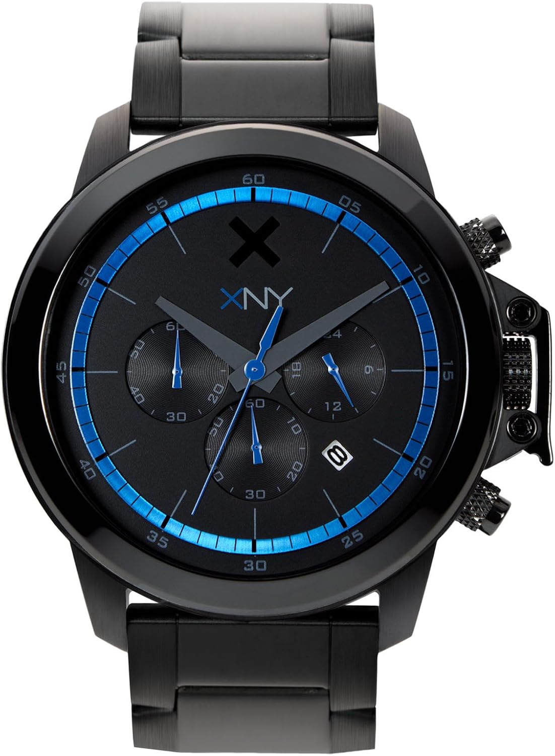 XNY Watch, Men's Chronograph Urban Expedition Black Ion