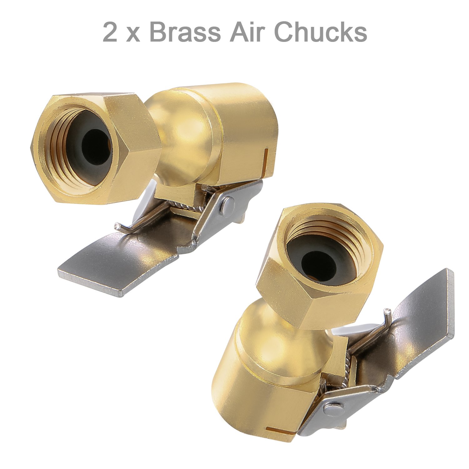 AstroAI 2 Pack Air Chuck, Heavy Duty Closed Flow