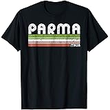 Italian Flag Souvenirs and Gift T-ShirtsParma Italia T-Shirt - Retro Parma Italy Tee Shirt