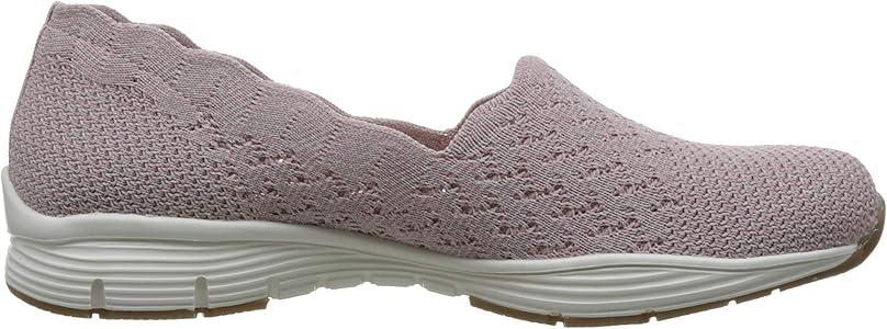 skechers knit mesh slip on trainer