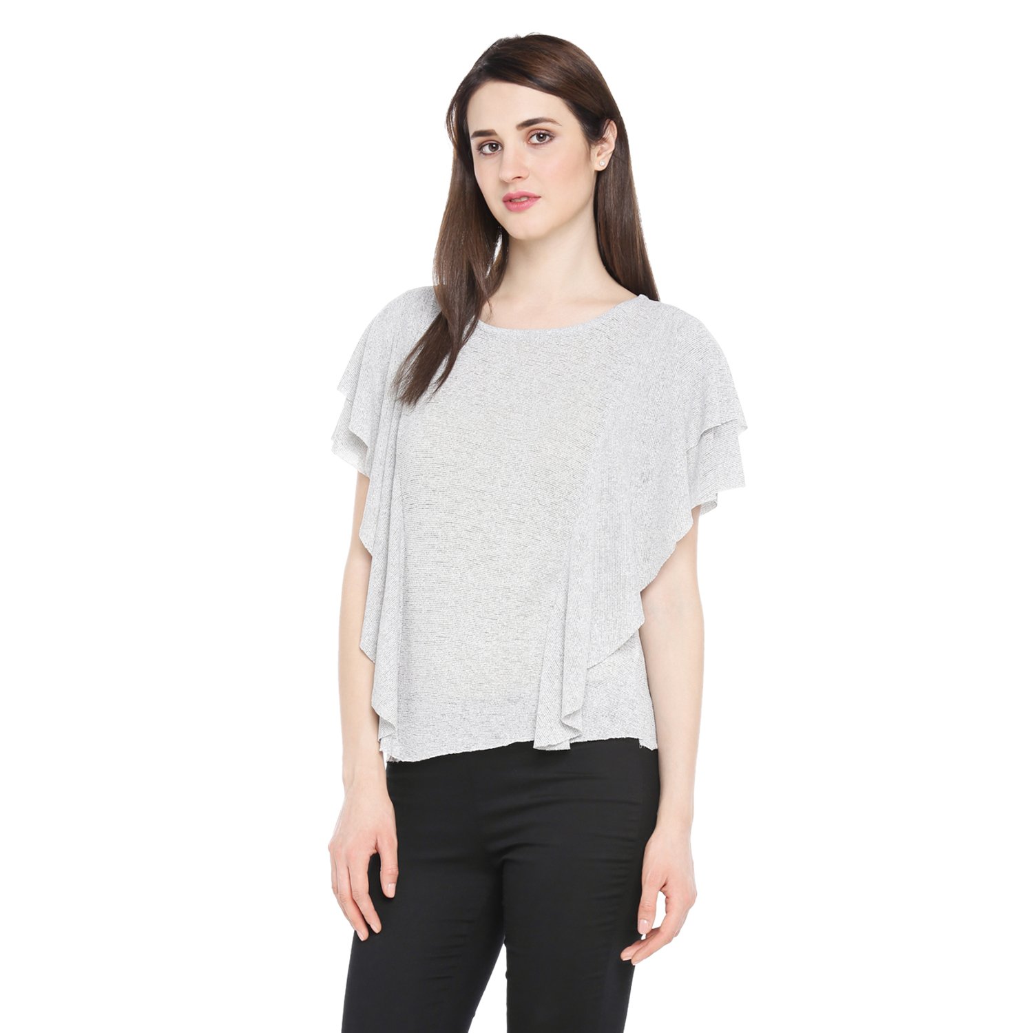 annabelle by pantaloons women's flared top