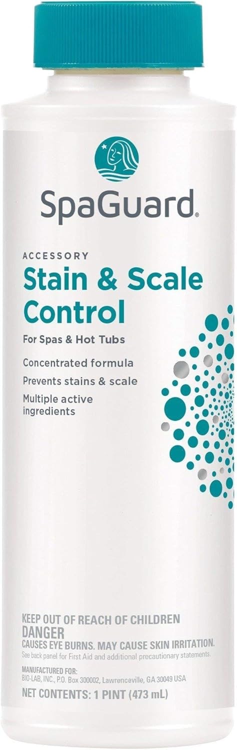 SpaGuard Spa Stain/Scale Control - Pint : Swimming Pool Chemicals And Supplies : Garden & Outdoor