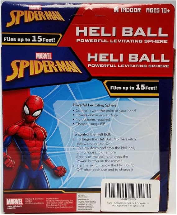 spiderman hover ball