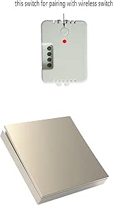 Kit de interruptor de luz inalámbrico, interruptor de luz remoto
