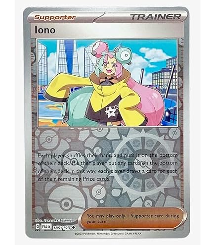 iono pokemon card ebay Amazon.com: Pokemon - Iono - 254/193