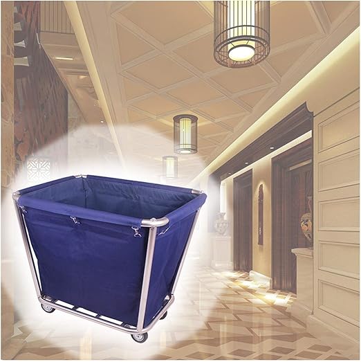 ZXD Carro De Ropa De Hotel, Fácil De Montar Impermeable Carro