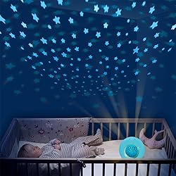 Tarklanda Alarm Clock for Kids,Moon Stars Projector