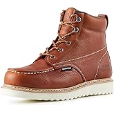Golden Retriever Work Boots for men Waterproof Comfortable 6" Full Grain Tumbled Leather Welt Slip and Oil-Resistant STEEL/SOFT Toe Construction Boots G6192D_G6158ST_G6282D_G6258ST